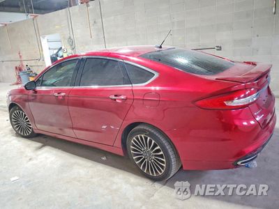 Drugie zdjęcie samochodu z przodu: 2018 FORD FUSION TITANIUM VIN:3FA6P0D90JR247105 - miniatura
