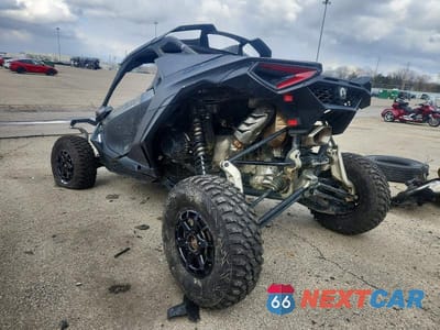 Trzecie zdjęcie samochodu z tyłu: 2024 CAN-AM MAVERICK R UTILITY VEHICLE VIN:3JB8LAT45RE000114 - miniatura