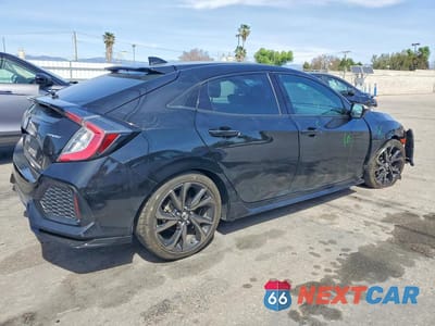 Trzecie zdjęcie samochodu z tyłu: 2019 HONDA CIVIC SPORT VIN:SHHFK7H44KU407679 - miniatura