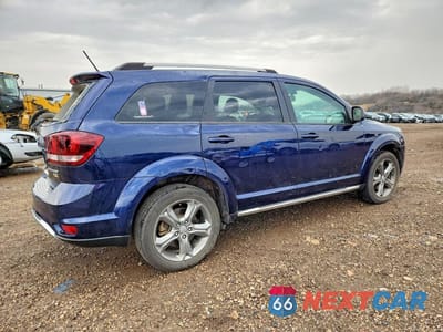 Trzecie zdjęcie samochodu z tyłu: 2017 DODGE JOURNEY CROSSROAD VIN:3C4PDCGG6HT618932 - miniatura