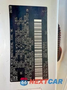 Zdjęcie 10 z 10 samochodu: 2008 TOYOTA TUNDRA GRADE VIN:5TFRU54138X012836 - miniatura