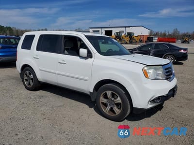 Czwarte zdjęcie samochodu z boku: 2015 HONDA PILOT SE VIN:5FNYF3H31FB006885 - miniatura