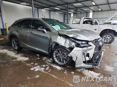 Czwarte zdjęcie samochodu z boku: 2019 LEXUS RX 450H F SPORT VIN:2T2BGMCA0KC032726 - miniatura