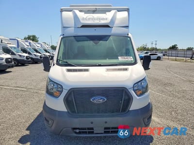 Piąte zdjęcie samochodu w środku: 2020 FORD TRANSIT DELIVERY TRUCK VIN:1FDBW5Z88LKA75546 - miniatura