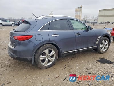 Trzecie zdjęcie samochodu z tyłu: 2010 INFINITI FX35 VIN:JN8AS1MW3AM852358 - miniatura