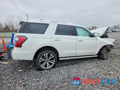 Trzecie zdjęcie samochodu z tyłu: 2021 FORD EXPEDITION PLATINUM VIN:1FMJU1MTXMEA79474 - miniatura