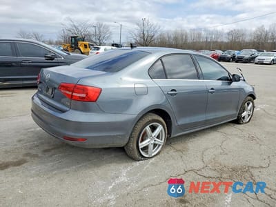 Trzecie zdjęcie samochodu z tyłu: 2015 VOLKSWAGEN JETTA SE VIN:3VWD07AJXFM254867 - miniatura