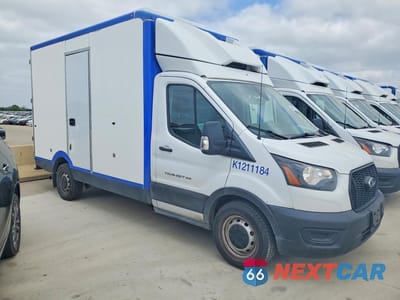 Czwarte zdjęcie samochodu z boku: 2022 FORD TRANSIT T-350 VIN:1FDBW5Z82NKA39712 - miniatura