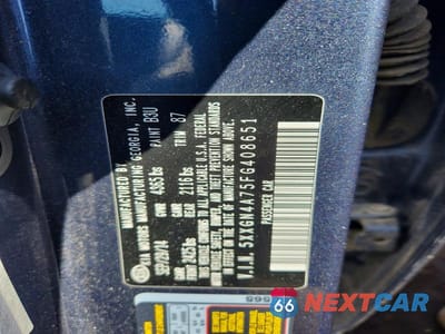 Zdjęcie 12 z 12 samochodu: 2015 KIA OPTIMA EX VIN:5XXGN4A75FG408651 - miniatura