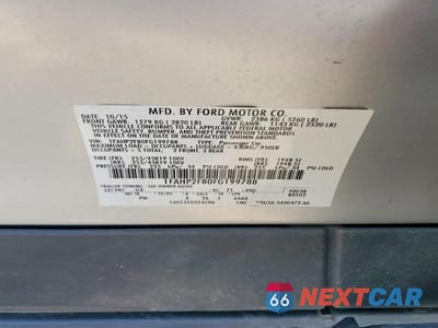 Zdjęcie 13 z 13 samochodu: 2015 FORD TAURUS VIN:1FAHP2F80FG199788 - miniatura