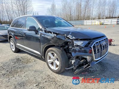 Czwarte zdjęcie samochodu z boku: 2022 AUDI Q7 PREMIUM PLUS VIN:WA1LJBF74ND001690 - miniatura