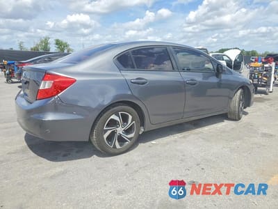 Trzecie zdjęcie samochodu z tyłu: 2012 HONDA CIVIC LX VIN:19XFB2F52CE326624 - miniatura