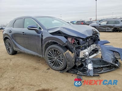 Czwarte zdjęcie samochodu z boku: 2024 LEXUS RX 350H PREMIUM VIN:2T2BBMCA1RC064500 - miniatura
