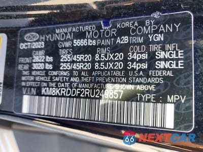 Zdjęcie 12 z 12 samochodu: 2024 HYUNDAI IONIQ 5 LIMITED VIN:KM8KRDDF2RU249857 - miniatura