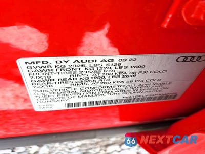 Zdjęcie 14 z 14 samochodu: 2023 AUDI Q3 PREMIUM S LINE 45 VIN:WA1DECF34P1042725 - miniatura