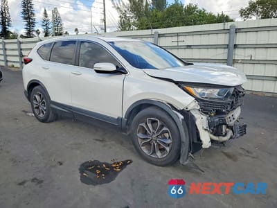 Czwarte zdjęcie samochodu z boku: 2021 HONDA CR-V EX VIN:7FARW1H56ME002763 - miniatura