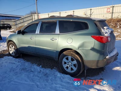 Drugie zdjęcie samochodu z przodu: 2009 CHEVROLET TRAVERSE LT VIN:1GNER23D19S158880 - miniatura