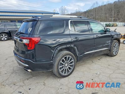 Trzecie zdjęcie samochodu z tyłu: 2021 GMC ACADIA DENALI VIN:1GKKNXLS2MZ222092 - miniatura