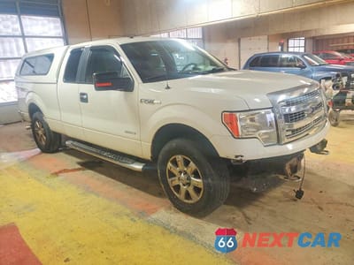 Czwarte zdjęcie samochodu z boku: 2014 FORD F150 SUPER CAB VIN:1FTFX1ET9EFA61074 - miniatura