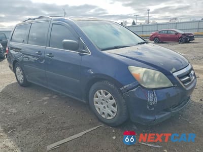 Czwarte zdjęcie samochodu z boku: 2005 HONDA ODYSSEY LX VIN:5FNRL38265B072285 - miniatura