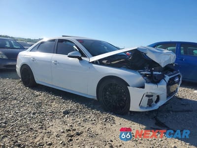 Czwarte zdjęcie samochodu z boku: 2022 AUDI A4 PREMIUM PLUS 45 VIN:WAUEAAF42NN014640 - miniatura