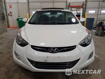 Piąte zdjęcie samochodu w środku: 2013 HYUNDAI ELANTRA LIMITED VIN:5NPDH4AE1DH162983 - miniatura