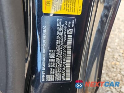 Zdjęcie 12 z 12 samochodu: 2021 BMW 430I VIN:WBA53AP01MCG24998 - miniatura