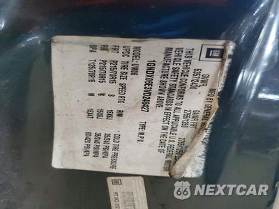 Zdjęcie 13 z 13 samochodu: 1997 CHEVROLET VENTURE VIN:1GNDX06E3VD248427 - miniatura