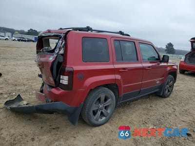 Trzecie zdjęcie samochodu z tyłu: 2014 JEEP PATRIOT LATITUDE VIN:1C4NJPFB4ED603845 - miniatura