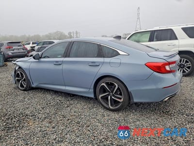 Drugie zdjęcie samochodu z przodu: 2021 HONDA ACCORD SPORT VIN:1HGCV1F34MA087005 - miniatura