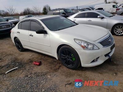 Czwarte zdjęcie samochodu z boku: 2010 INFINITI G37 SEDAN X VIN:JN1CV6AR8AM255054 - miniatura