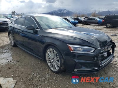 Czwarte zdjęcie samochodu z boku: 2018 AUDI A5 PRESTIGE S-LINE VIN:WAUFNCF59JA127466 - miniatura