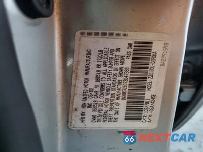 Zdjęcie 12 z 12 samochodu: 2003 TOYOTA COROLLA CE VIN:1NXBR32E63Z047888 - miniatura