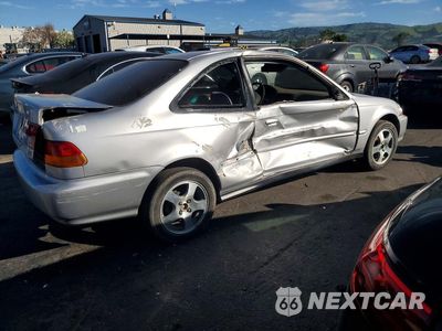 Trzecie zdjęcie samochodu z tyłu: 1996 HONDA CIVIC EX VIN:1HGEJ814XTL035880 - miniatura
