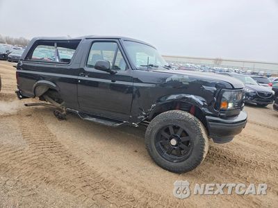 Czwarte zdjęcie samochodu z boku: 1995 FORD BRONCO U100 VIN:1FMEU15H1SLA27185 - miniatura