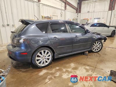 Trzecie zdjęcie samochodu z tyłu: 2008 MAZDA SPEED 3 VIN:JM1BK34L681123980 - miniatura