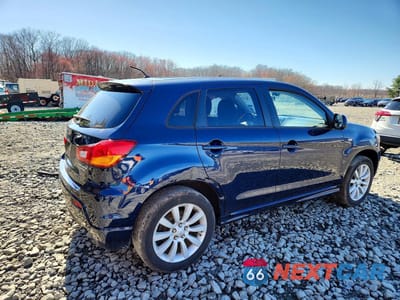 Trzecie zdjęcie samochodu z tyłu: 2011 MITSUBISHI OUTLANDER SPORT SE VIN:JA4AR4AU0BZ009762 - miniatura