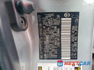 Zdjęcie 12 z 12 samochodu: 2018 TOYOTA CAMRY LE VIN:JTNB11HK1J3048846 - miniatura