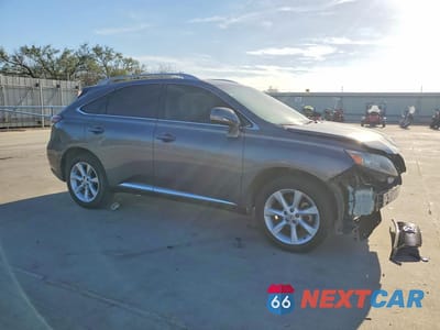 Czwarte zdjęcie samochodu z boku: 2012 LEXUS RX 350 BASE VIN:2T2ZK1BA3CC082101 - miniatura