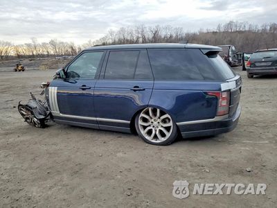 Drugie zdjęcie samochodu z przodu: 2017 LAND ROVER RANGE ROVER SUPERCHARGED VIN:SALGS2FE2HA329417 - miniatura