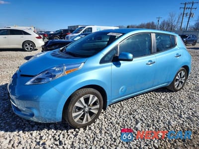 2015 NISSAN LEAF SL 1N4AZ0CP1FC330052 - główne zdjęcie licytacji z USA - miniatura