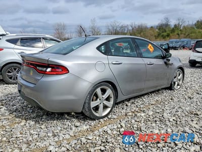 Trzecie zdjęcie samochodu z tyłu: 2015 DODGE DART GT VIN:1C3CDFEBXFD121199 - miniatura