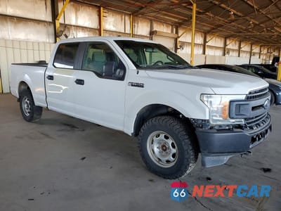 Czwarte zdjęcie samochodu z boku: 2019 FORD F150 XL 4WD 5.0L V8 FFV CREW CAB VIN:1FTFW1E56KFA22278 - miniatura