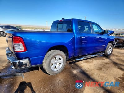Trzecie zdjęcie samochodu z tyłu: 2019 RAM 1500 BIG HORN VIN:1C6SRFFT9KN603514 - miniatura
