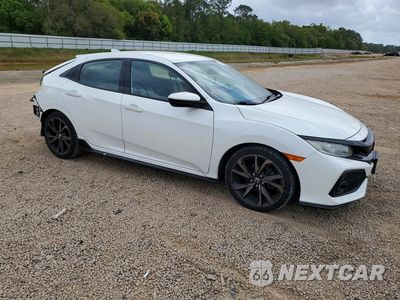 Czwarte zdjęcie samochodu z boku: 2018 HONDA CIVIC SPORT VIN:SHHFK7H45JU430449 - miniatura