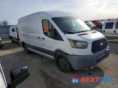 Czwarte zdjęcie samochodu z boku: 2015 FORD TRANSIT 350 DELIVERY VAN VIN:1FTSW2CG4FKA00320 - miniatura