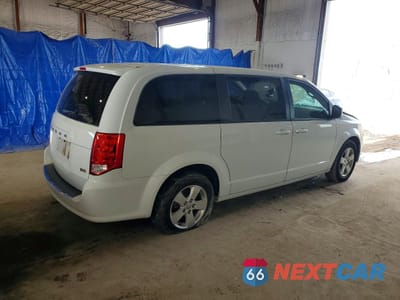 Trzecie zdjęcie samochodu z tyłu: 2018 DODGE GRAND CARAVAN SE VIN:2C4RDGBG1JR312821 - miniatura
