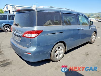 Trzecie zdjęcie samochodu z tyłu: 2012 NISSAN QUEST 3.5 S VIN:JN8AE2KP7C9038860 - miniatura