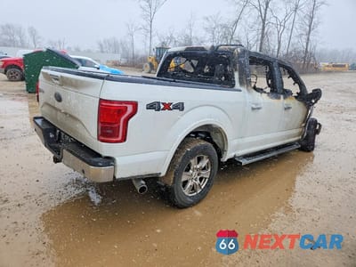 Trzecie zdjęcie samochodu z tyłu: 2017 FORD F150 SUPERCREW VIN:1FTEW1EG5HFB63543 - miniatura