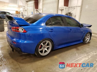 Trzecie zdjęcie samochodu z tyłu: 2015 MITSUBISHI LANCER EVOLUTION GSR VIN:JA32W8FV4FU026593 - miniatura